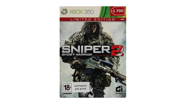 Sniper Ghost Warrior 2 Limited Edition (Xbox 360) Винтаж