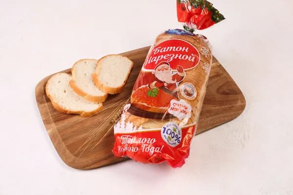 Батон нарезной КОЛОМЕНСКОЕ, 400г / Хлеб