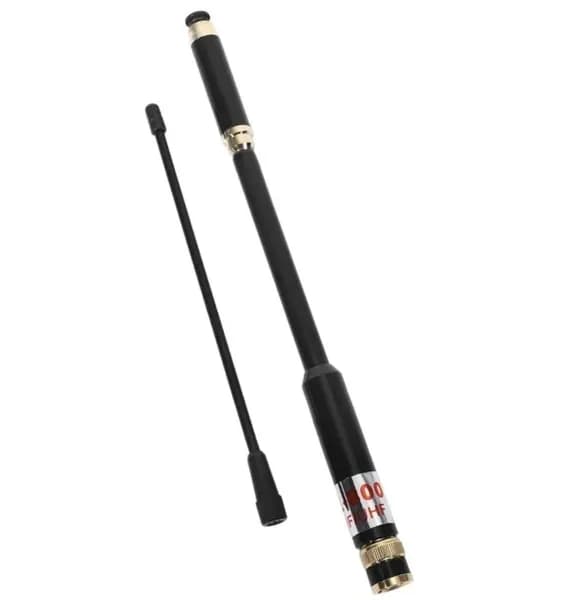 Новый-AL800 UHF VHF Телескопическая антенна BNC Высокое качество совместим с Portable Two Way Radio TK-208 TK- Для Walkie Talkie IC-V85