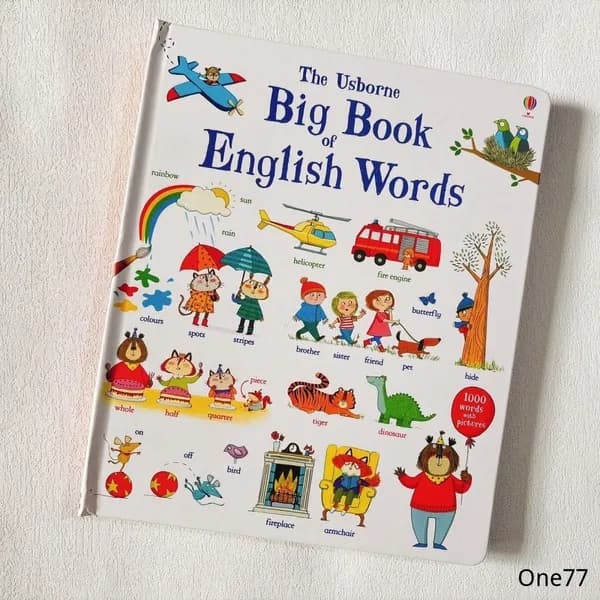 The Usborne Big Book of English Words Mairi Mackinnon Книга на иностранном языке на английском языке