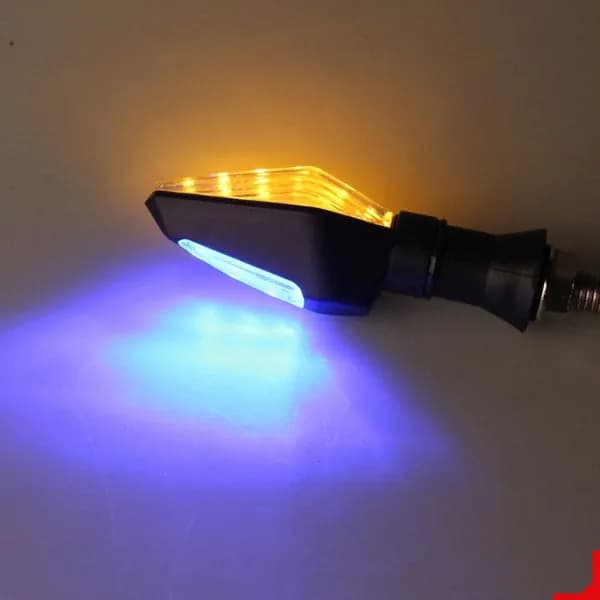 4 шт. мотоциклетные мигающие лампы, сигналы поворота, LED сигналы мотоцикла, последовательные