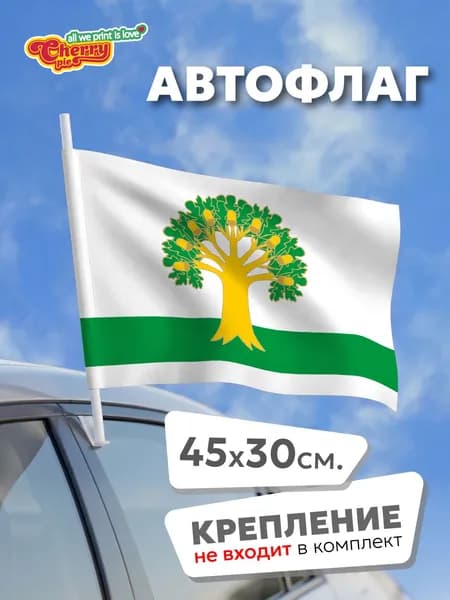 Флаг 45x30 Архангельский район (Башкортостан)