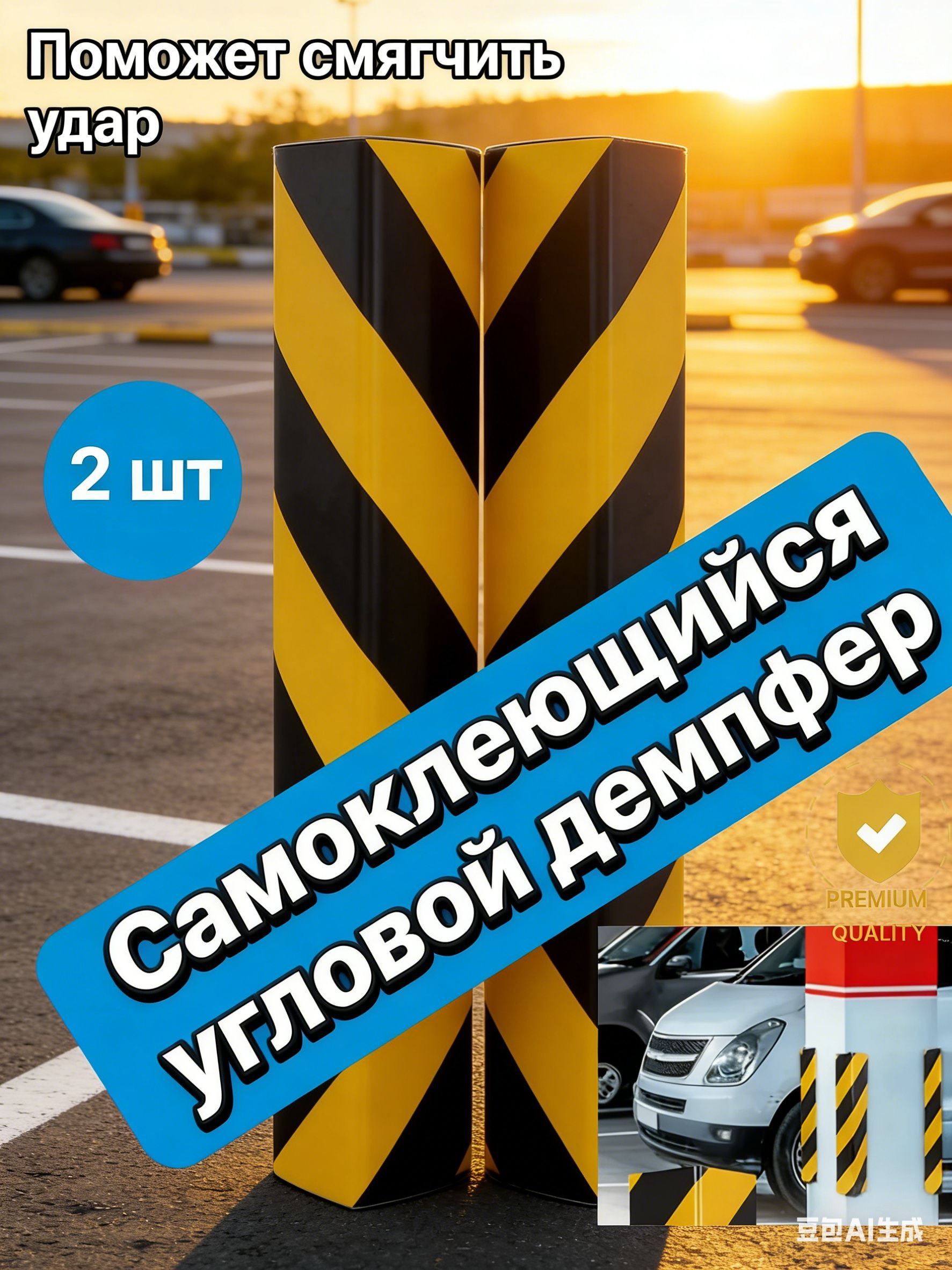 Демпфер автомобильный, 5 шт.