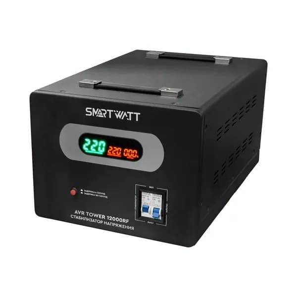 Напольный стабилизатор напряжения SMARTWATT AVR TOWER 12000RF
