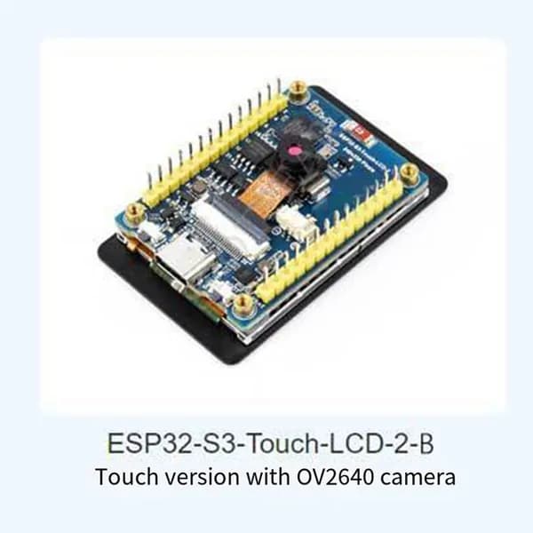 Waveshare ESP32 S3 LCD Камера Разработка Плата с 2-дюймовым дисплеем / "OV2640-2MP Камера", QMI8658 Сенсор / Для Arduino.