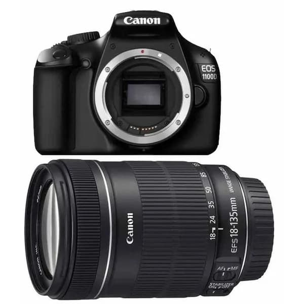 Фотоаппарат Canon EOS 1100D Kit EF-S 18-135 mm f/3.5-5.6 IS