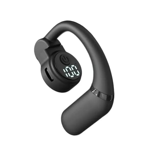 Беспроводные Bluetooth-наушники с крючком, Черный