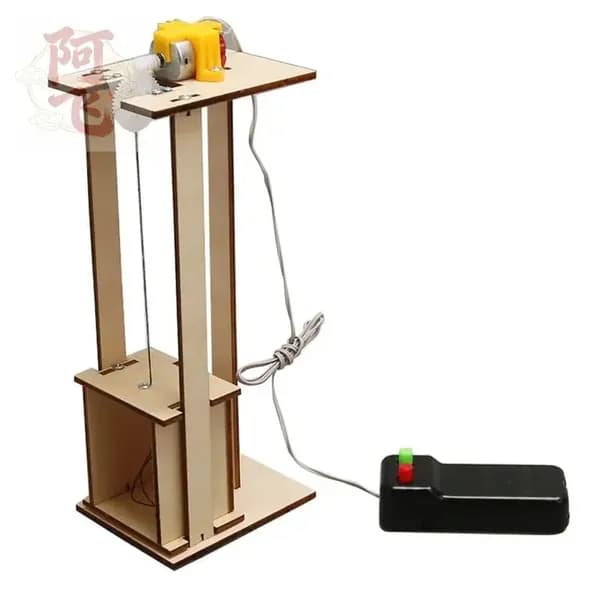 Научные наборы для лифтов DIY для детских проектов моделей электрических лифтов