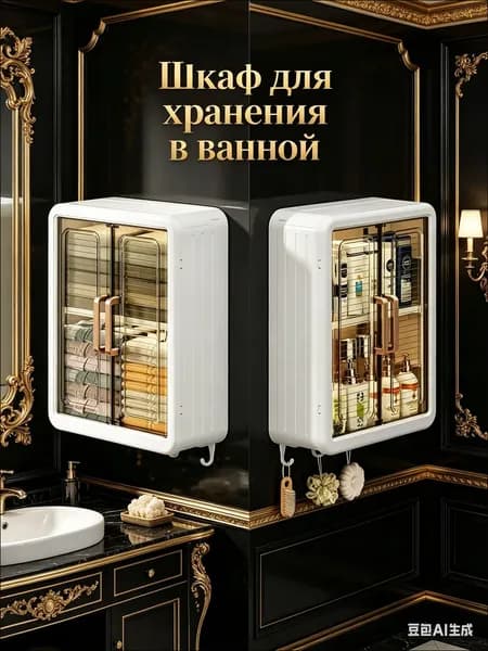Шкаф для ванной,, 32х13х40.5 см