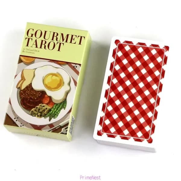 Таро городского лабиринта 78 Показать 10x6cm Серия Уэйта, Gourmet Tarot