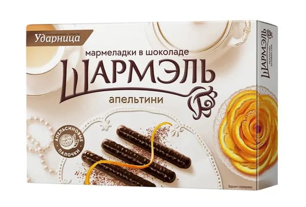 Ударница Апельтини апельсиновые палочки, 160 г