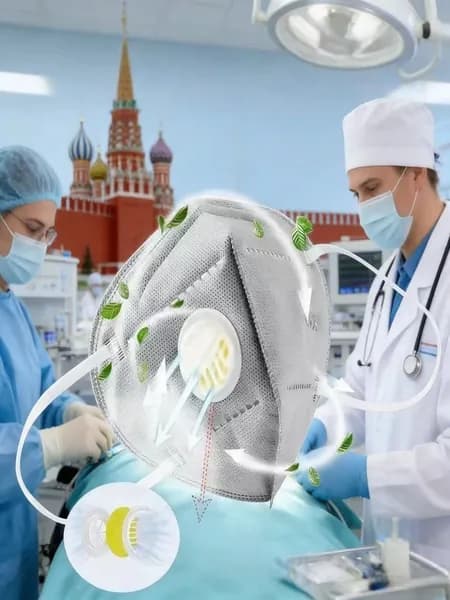 Респиратор профессиональный, FFP2, 1 шт.
