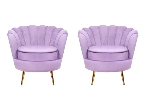 Комплект кресел ракушка Pearl Purple