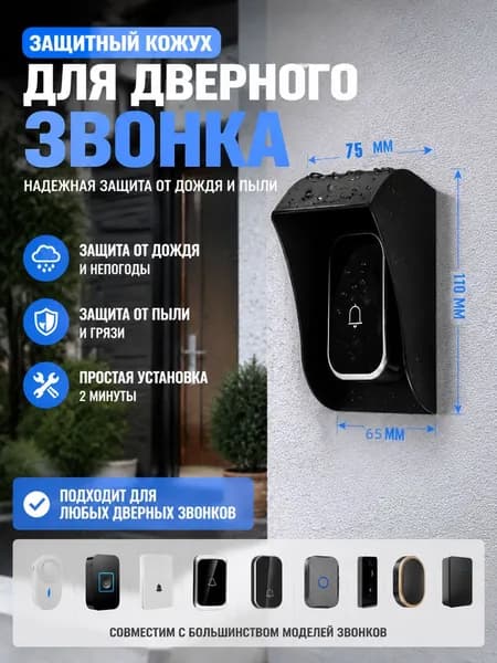 Аксессуары для звонков IP64