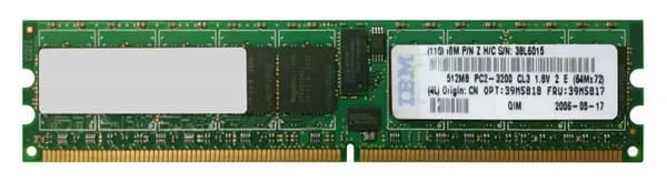 IBM Оперативная память DDR2, 400 МГц, 1 x (39M5817)