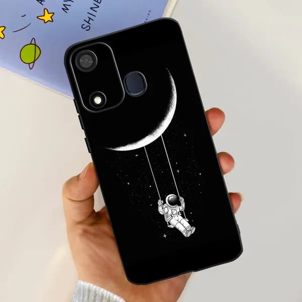 Чехол для смартфона For ITEL A27 A551L, Ultra Soft TPU Silicone, противоударный, с обнаружением динозавра Cute Cat