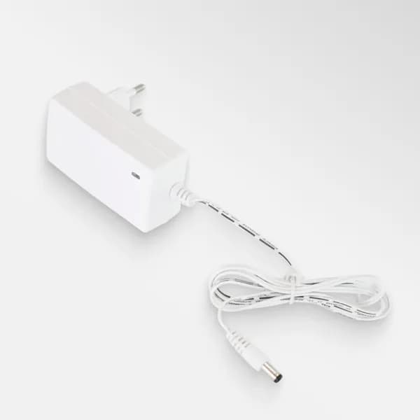 Блок питания для тв-приставки Триколор 12V 2А (5.5*2.5 мм) белый, 110 см