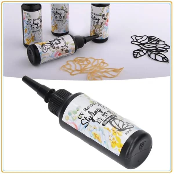 UV Resin Liner, легкий и портативный, для удобного использования в любом месте черное