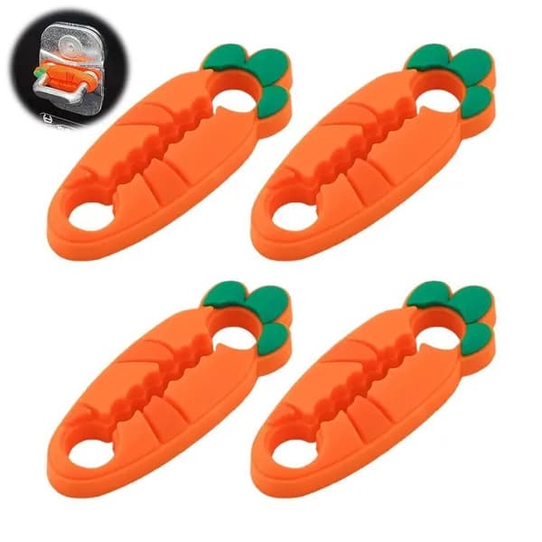 Силиконовые амортизаторы для дверей авто, универсальные, предотвращают хлопанье, противоударные
