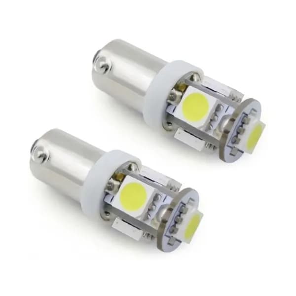 Светодиодная лампа AVS T8 В008 /белый/ (BA9S) 5SMD 5050, блистер, 2 шт