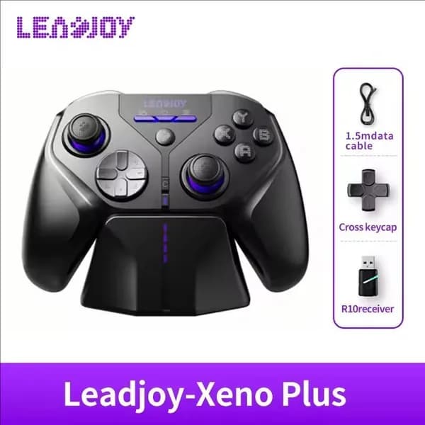 Игровой контроллер LeadJoy XENO PLUS, беспроводной тумблер, линейный триггер с эффектом Холла, игровые геймпады для киберспорта