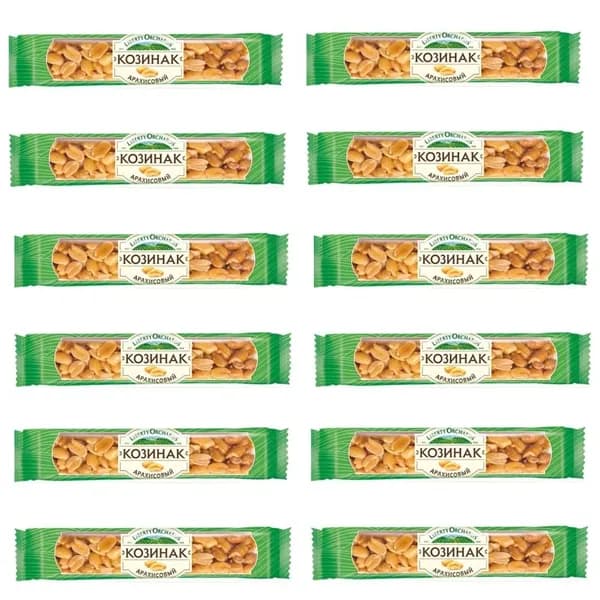 Liberty Orchards Козинак арахисовый , 50 г, 12 шт