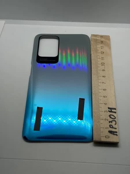 Задняя крышка для Xiaomi Redmi 10 2022 (22011119UY) Морской синий Sea Blue