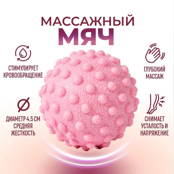 Спортивный массажный мяч