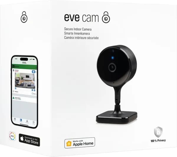 Умная камера Eve Cam HomeKit Secure Video (10ECJ8701)