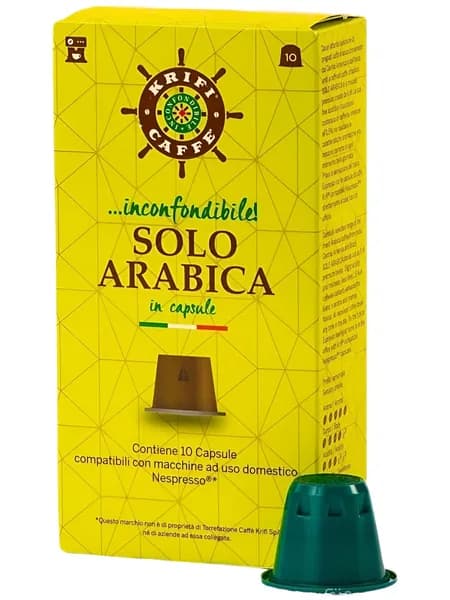 Кофе капсульный Krifi Solo Arabica для системы Nespresso 10 шт