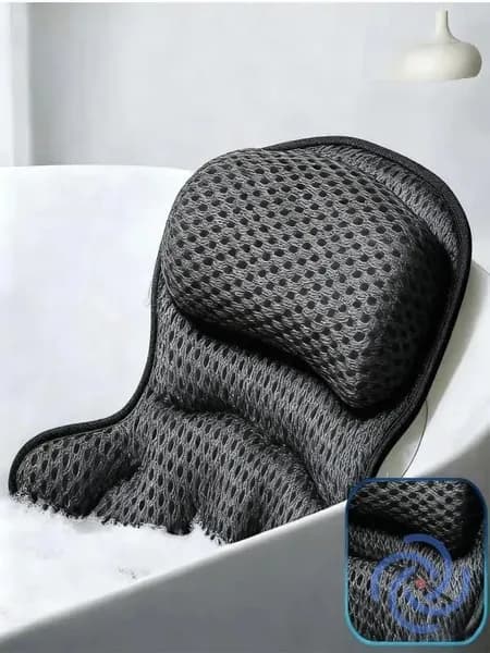 Подушка для ванны с присоской 4D-сетчатая подушка для спа-ванны
