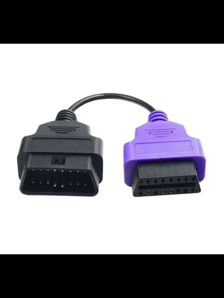 Диагностический кабель OBD2 для сканера Fiat ECU Purple