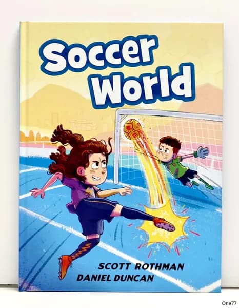 Soccer World Scott Rothman Книга о путешествиях и местах на английском языке