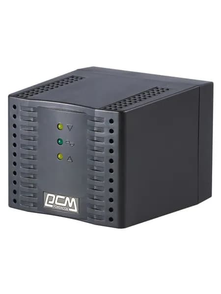 Стабилизатор напряжения Powercom TCA-3000 Black 1500Вт 3000ВА, черный