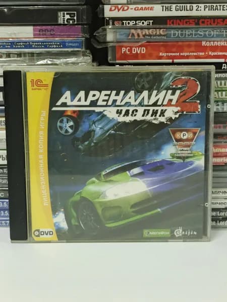 Видеоигра для ПК Адреналин 2: Час Пик 2007 DVD