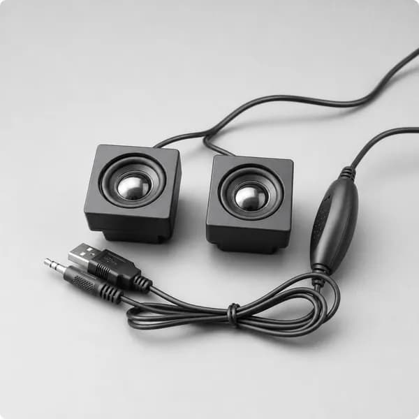 Мини-колонка USB для компьютера, 3 Вт Стандарт
