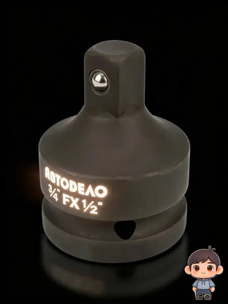 Ударная переходная головка 1/2" F-1/4" M