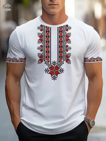 Футболка Этнический стиль 1 шт