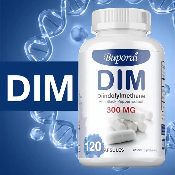 Капсулы Buporai DIM Balancing -содержат DIM и экстракт черного перца - способствуют гормональному балансу и поддерживают метаболизм