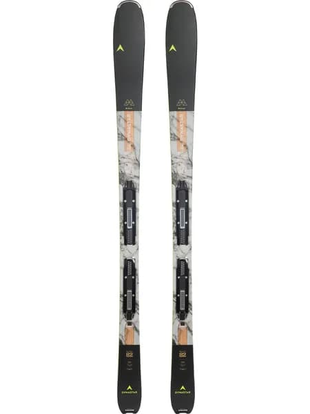 Лыжи горные Dynastar M-Cross 82 + NX 12 Konect GW B90 black yellow, 176, no color