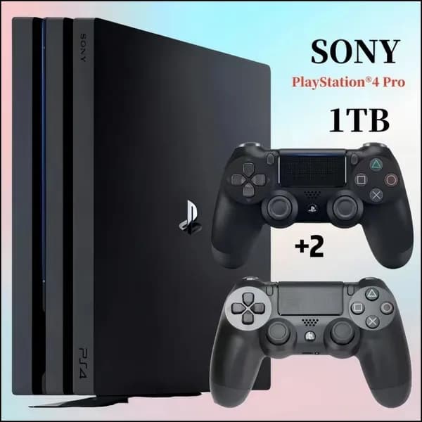 Игровая консоль Sony Playstation 4 pro 1TB(игровые контроллеры*2)