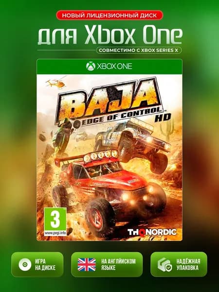 Игра Baja: Edge of Control HD (Xbox One, Английская версия)