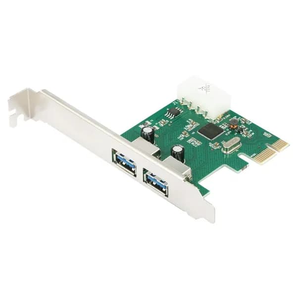 Orient AM-3U2PE (формат U-510 U-710 ) контроллер PCI-E расширитель портов 2xUSB 3.2 gen1 разъём питания Molex