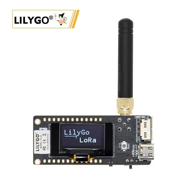 LILYGO T3S3 терминал ESP32-S3 и LoRa 868