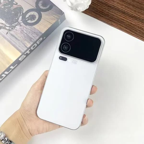 Модель телефона для Xiaomi 17Promax (белый цвет), с возможностью подсветки экрана, для демонстрации и съемки