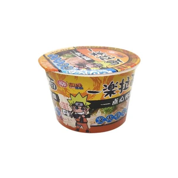 Детская мини-лапша Ичираку Наруто с говядиной Naruto Yile Noodles, 35 г, Китай