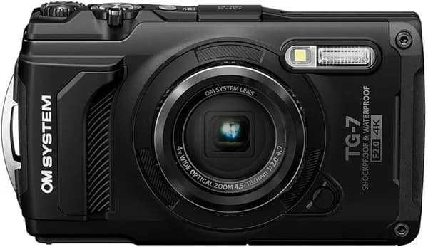Olympus Цифровой фотоаппарат Tough TG-7 черный, красный