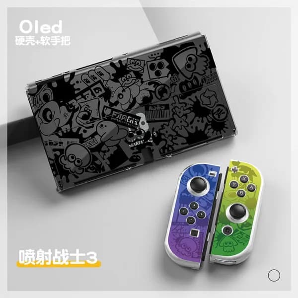 Защитный жесткий чехол Spratton 3 Switch с мягкой ручкой и основой