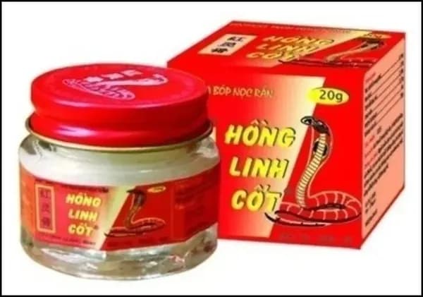 Вьетнамский бальзам со змеиным ядом HONG LINH COT, 20 гр