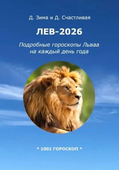 Лев-2026: Подробные гороскопы Льва на каждый день года | Диана Счастливая, Зима Дмитрий | Электронная книга